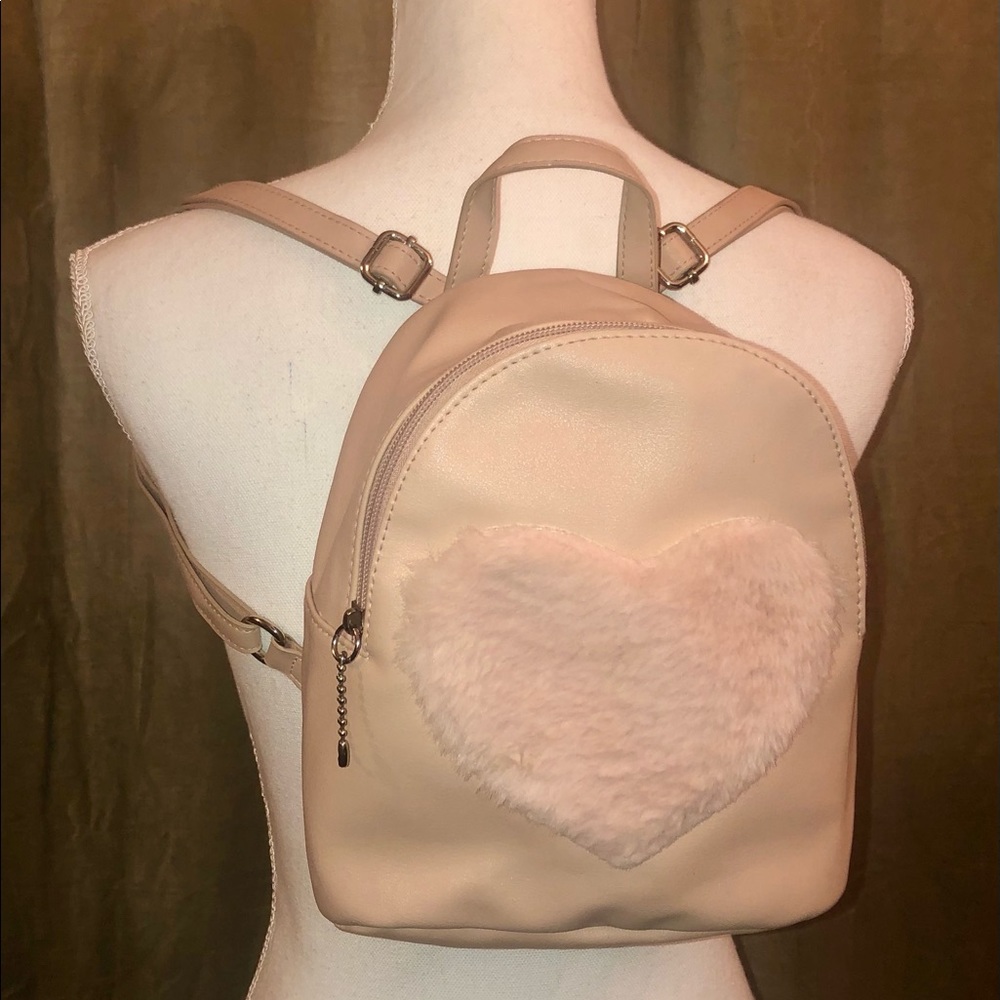 Pink Heart Mini Backpack - Picture 10 of 13